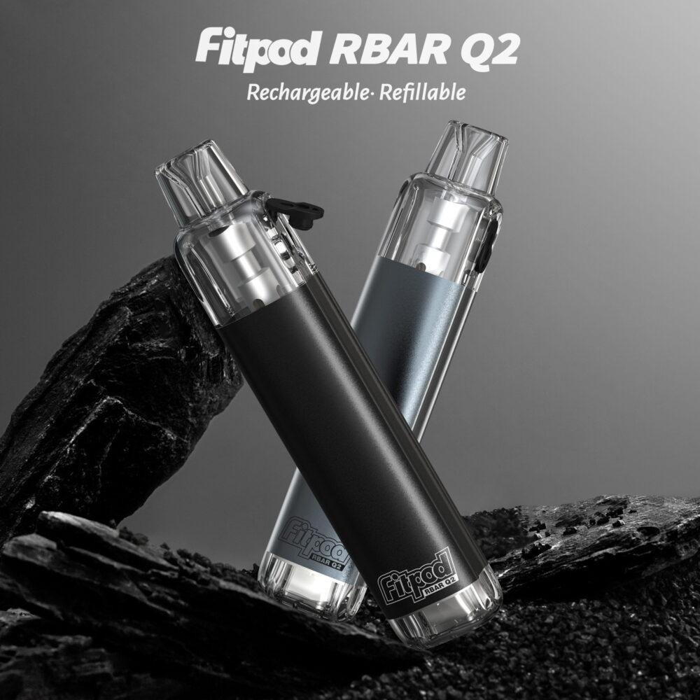 Fitpod RBAR Q2 可重複注油一次性|拋棄式小煙 Type-C充電便攜式
