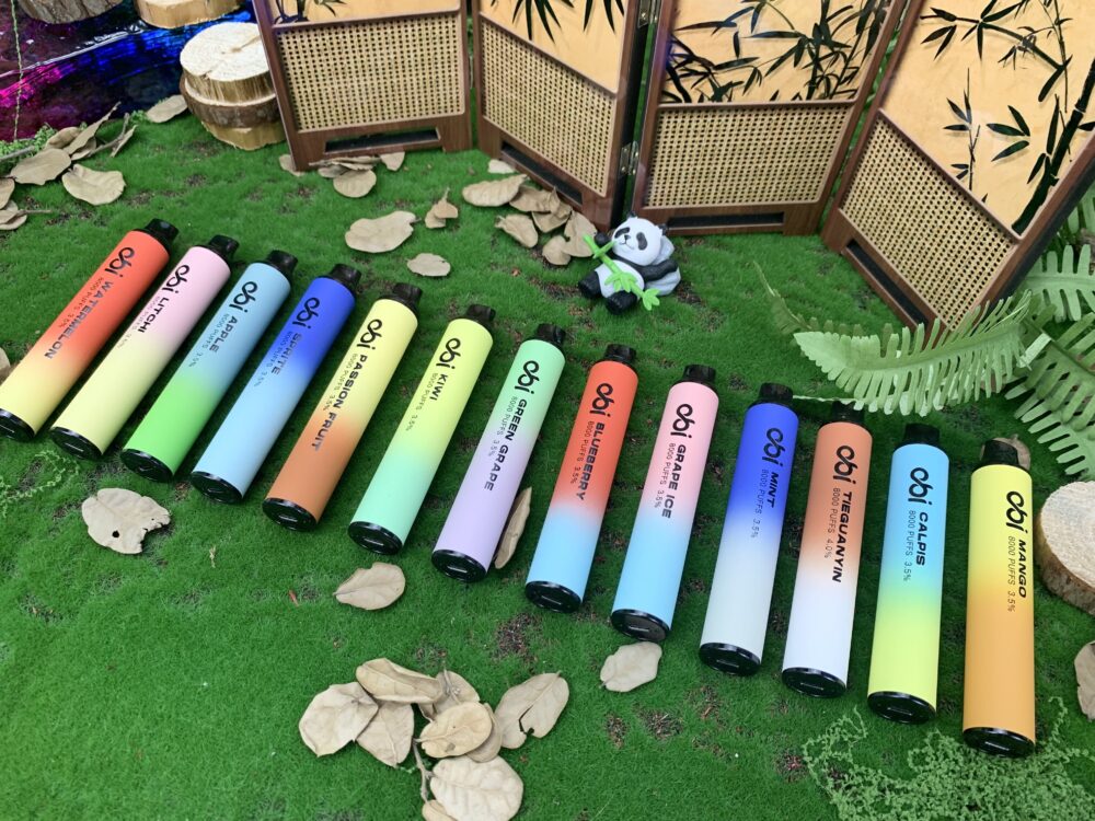 【OBI】 8000口一次性/拋棄式電子煙｜13ml大容量×27種爆款口味